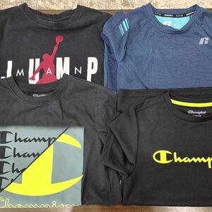 Set Of 4 Sports Graphic Tee, Size 8, 10-12
